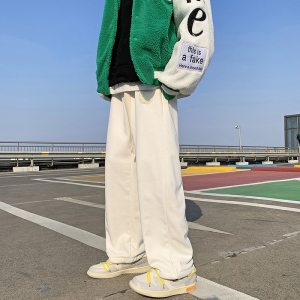 2024秋款休闲裤男日系外景透气刺绣束脚裤227-2*K273*P50控68图片