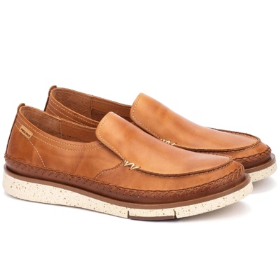 西班牙Pikolinos派高雁男鞋2026春季套脚休闲皮鞋板鞋 M6L-3085C1