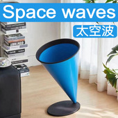 马来西亚太空波垃圾桶家用客厅轻奢高档卧室厨房大容量高颜值篓篮