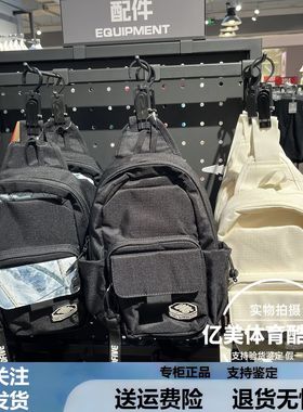 李宁胸包2025春季新款男女同款运动生活休闲单肩包斜挎包ABDV377