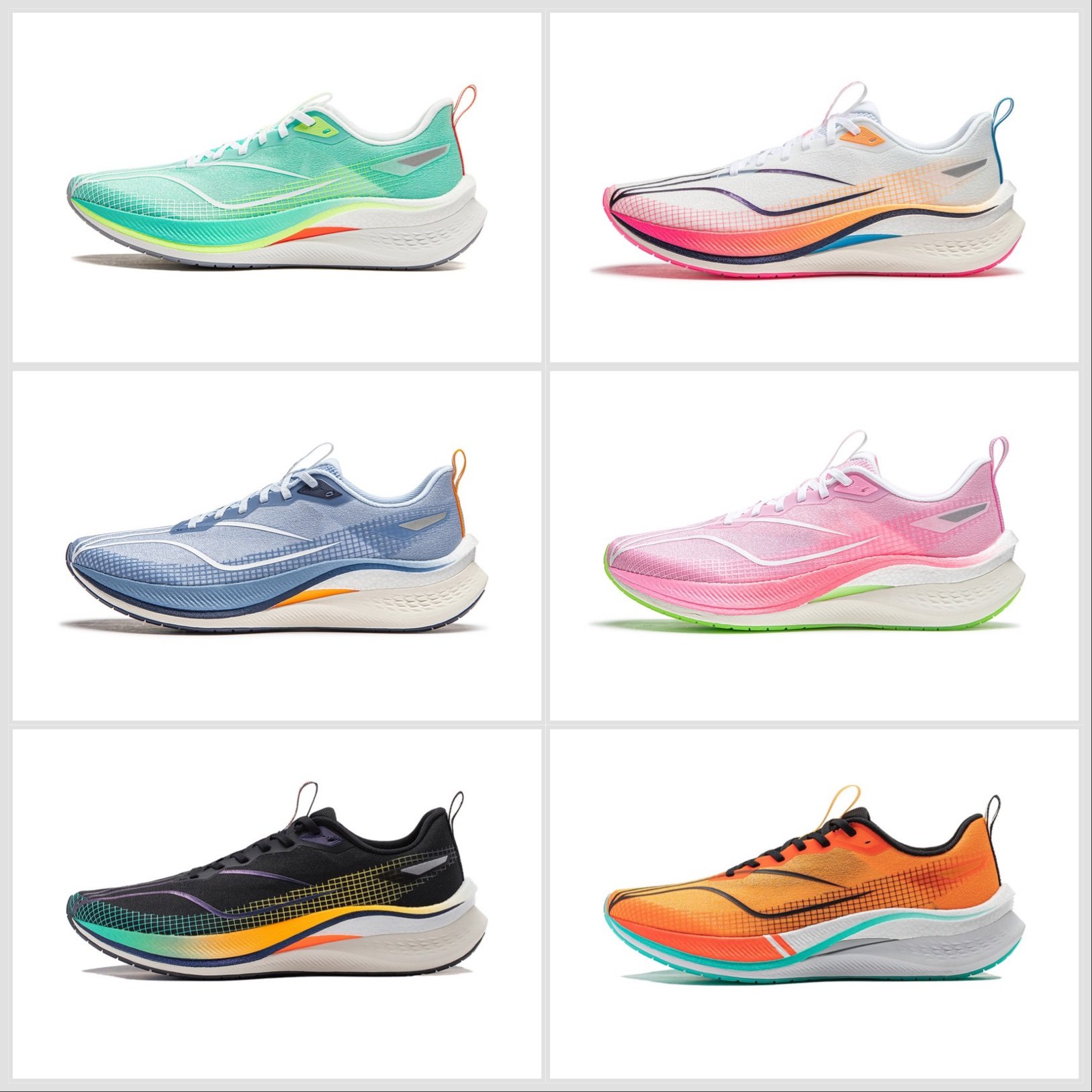 李宁2025新款赤兔7 PRO男款反光轻量高回弹竞速训练跑鞋ARPV025