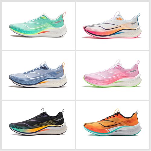 李宁2025新款赤兔7 PRO男款反光轻量高回弹竞速训练跑鞋ARPV025 - 封面