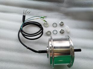 电机锂电池前轮驱动36v250瓦36孔v刹车用无刷有齿电机