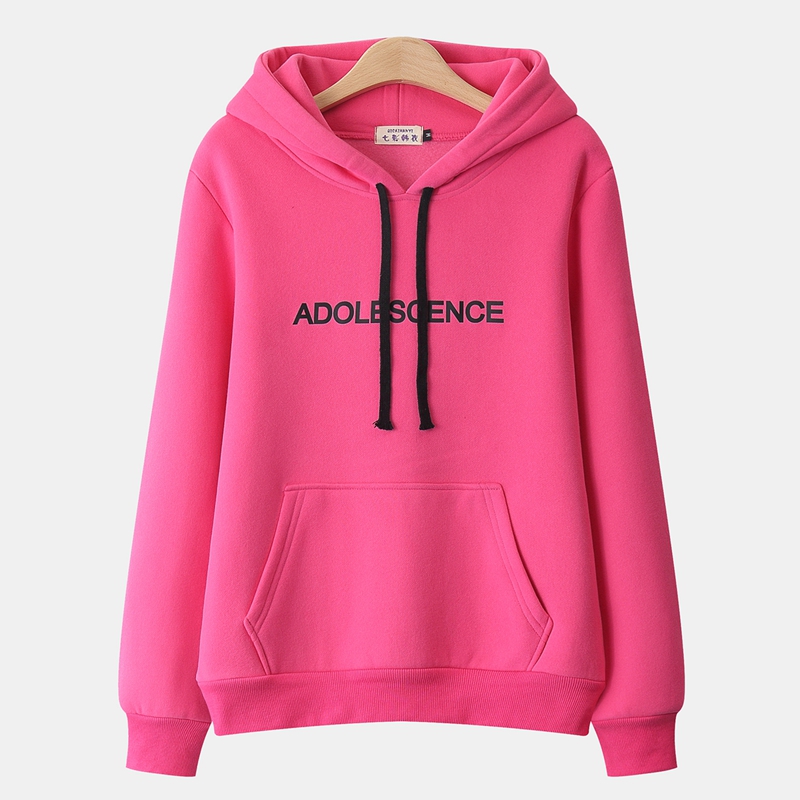 大码宽松套头卫衣加厚INS潮外套