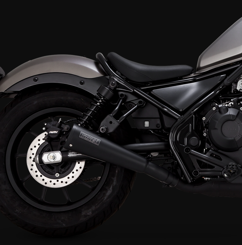 美国vance hines cm300摩托车rebel500复古cm500改装排气2出1排气