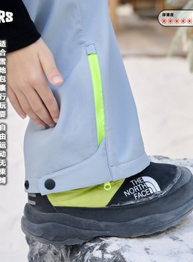 JAC梦想家童装◆城市户外~三防防雨雪男女儿童加绒软壳运动长裤