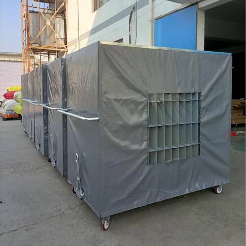 配件周转布袋车分隔袋工位器具汽车零部件布袋料架定制周转车