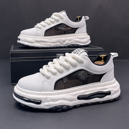 小白鞋男内增高时尚运动休闲潮鞋