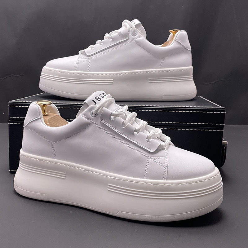 小白鞋男内增高时尚运动休闲潮