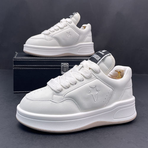 小白鞋男士内增高时尚休闲鞋