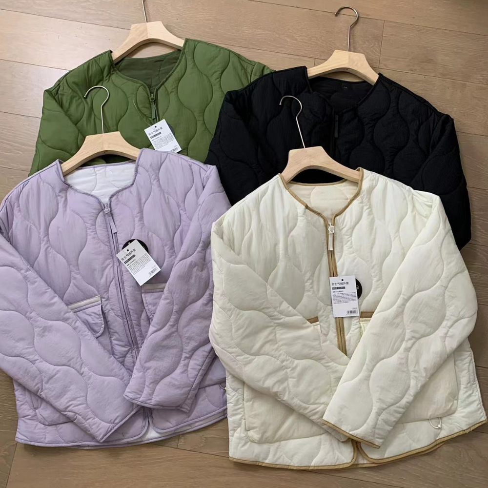 299+！2024秋冬轻盈保暖棉衣女棉服外套时尚百搭宽松显瘦长袖棉袄