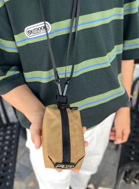 uutao原创小众设计轻便随身收纳口红钥匙斜挎包挂小废包香烟布袋