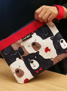 uutao原创 医疗户口病例本收纳袋证件孕检文件资料整理包轻便手提