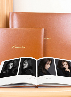 超薄相册本纪念册定制作高端影楼结婚礼孕妇写真儿童洗照片做成书