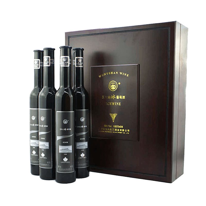 辽宁五女山木盒礼品冰葡萄酒