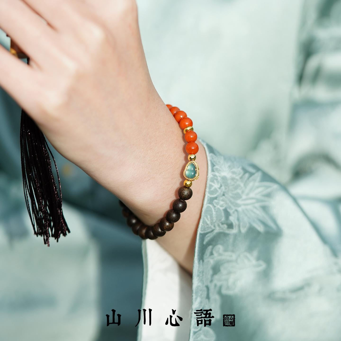 沉香手串真品文莱檀木手链