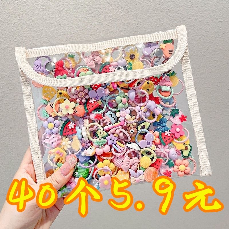 宠物狗狗专用小皮筋扎辫子头绳头饰不掉约克夏马尔济斯雪纳瑞发饰