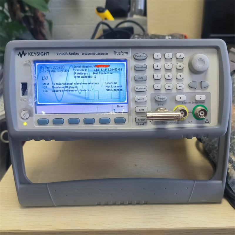 是德Keysight33522B信号发生器