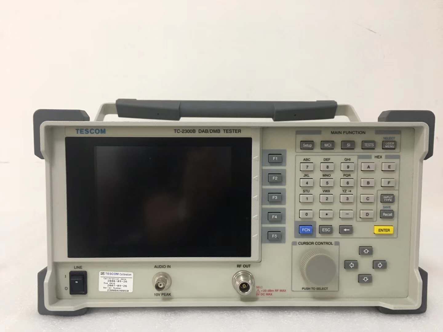 TC-3000A蓝牙测试仪TC-3000A租售/韩国TESCOM2.4