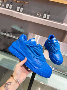 真皮时尚 2023秋新款 真皮情侣板鞋 潮牌男鞋 高端 美人头休闲运动鞋
