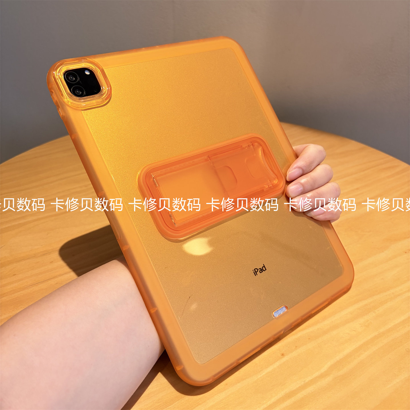 一体支架可调节适用苹果iPad11保护套a16第7/8/9代10.2简约air6纯色无面盖10.9寸9.7寸pro11硅胶mini5单后壳4