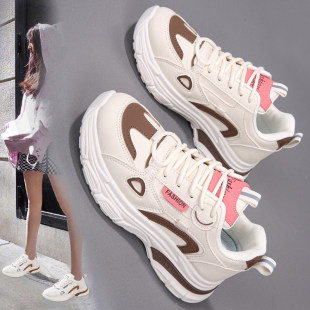 回力春季运动鞋女款加绒棉鞋2026新款初中学生大码41到43超火老爹