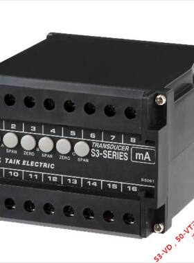S3-VD-3T三相TRMS交流电压变送器真有效值测量精度高TAIK台技正品