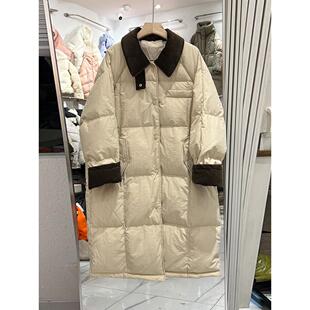 羽绒服棉服女款2025秋冬高端女装棉衣棉袄中长款爆款加厚夹棉外套