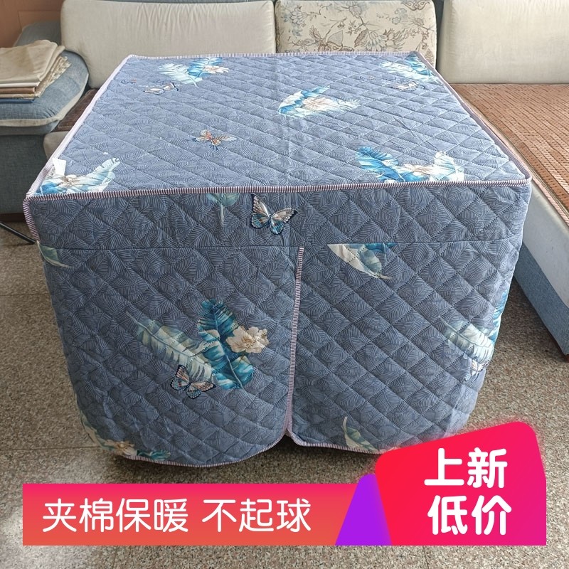 正方形烤火罩加厚冬季电炉罩套家用四方烤火桌布罩茶几取暖桌罩套,居家布艺,烤火罩,淘宝优惠券,粉丝福利购,淘宝优惠卷