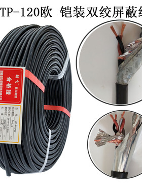 铠装485通讯线ZRC-RVSP22 2X1.5 2.5平方光伏发电项目专用485电缆