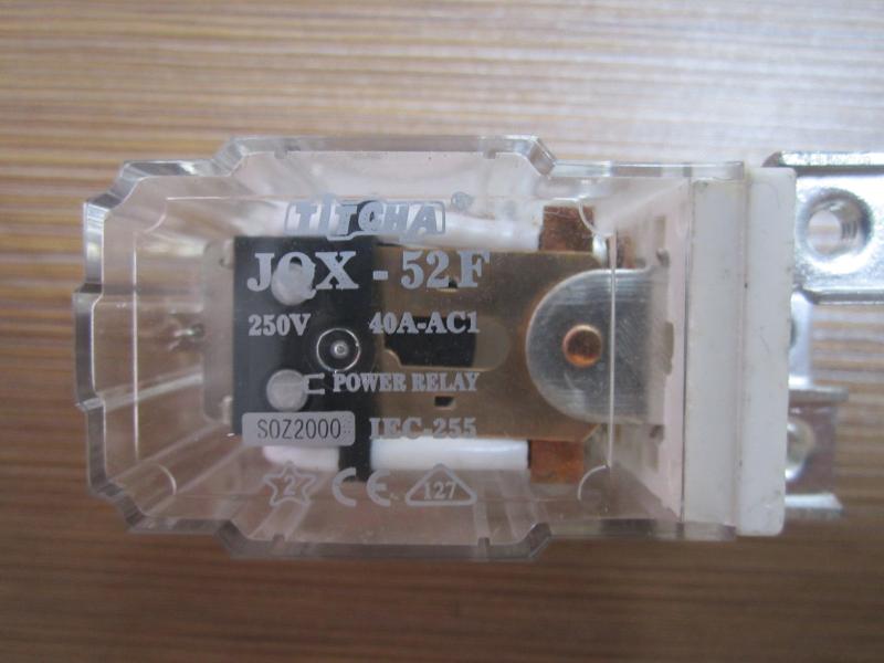 TiTCHA 巨人电器JQX-52F1Z 大功率大电流电磁继电器40A 24V 220V