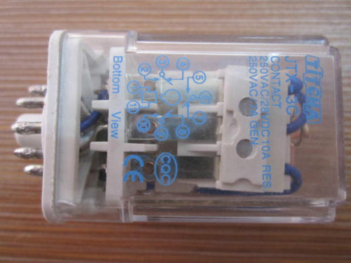 TiTCHA巨人电磁继电器JTX-3C 小型继电器JQX-10F-3C 220V DC12V