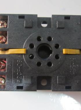 继电器底座 P2CF-08 圆8脚 适用H3CR H3BA DH48S  ST3P时间继电器