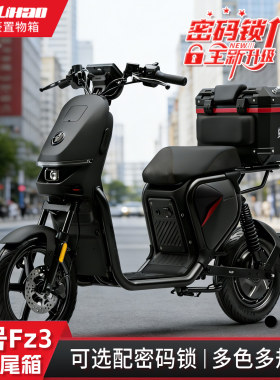 万里豪适用九号Fz3尾箱fz3 110电动车后备箱摩托车改装配件收纳箱