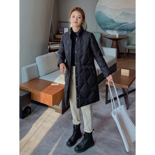 小个子白鸭绒外套 显瘦时尚 专柜正品 轻奢高端轻薄羽绒服女2025冬装