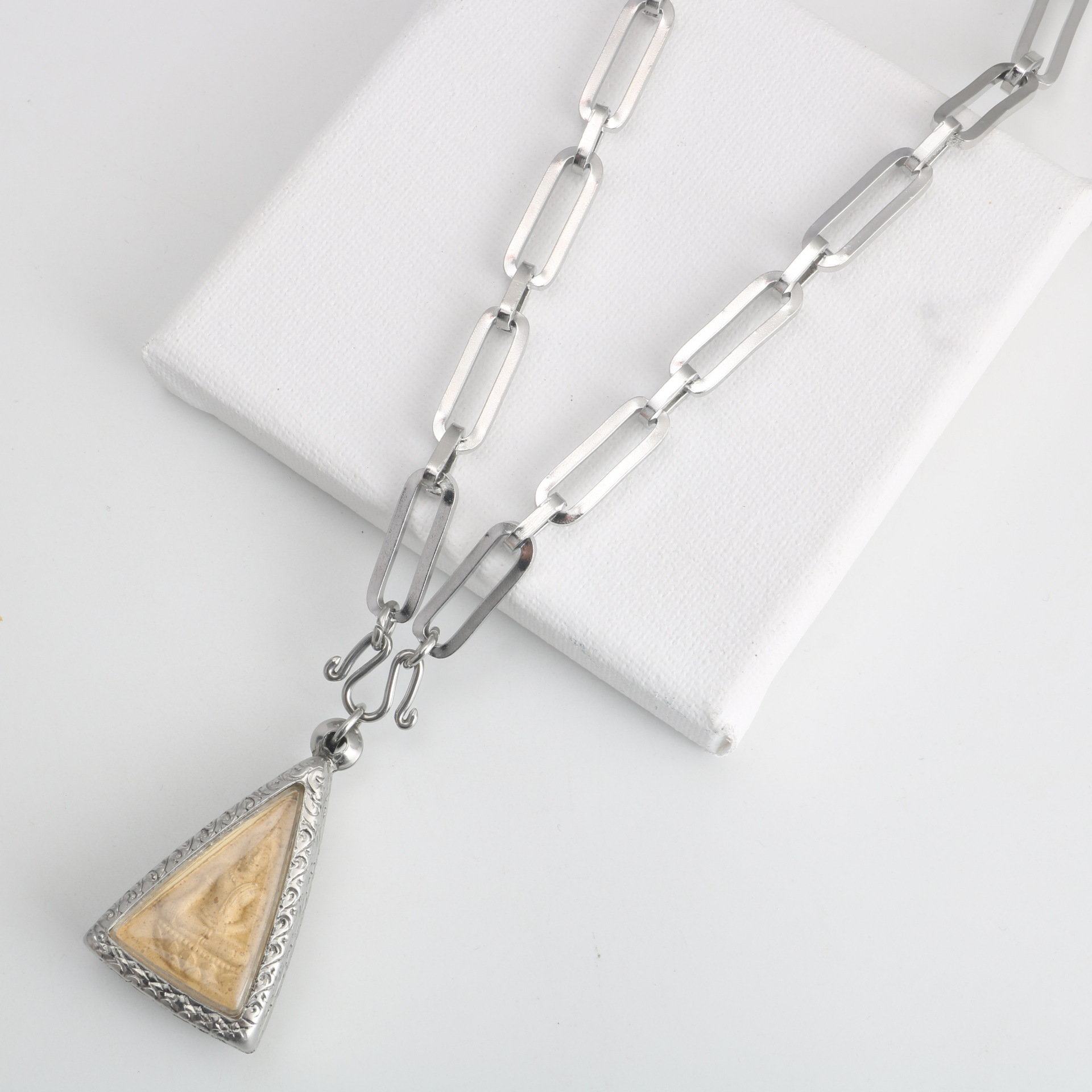 关公观音佛祖吊坠挂链不锈钢泰国佛牌链可三挂钛钢男女项链毛衣链,童装/婴儿装/亲子装,项链,淘宝优惠券,粉丝福利购,淘宝优惠卷