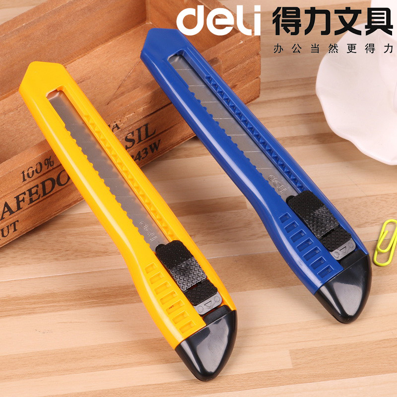得力2003美工刀多功能大号裁纸刀小号工具刀不锈钢手工刀具刀片在类目 电子词典/电纸书/文化用品, 裁剪用品, 美工刀中 - 来自Buy2taobao.com提供专业的淘宝代购服务