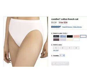 Slip JOCKEY en coton - Ref 645585 Image 1