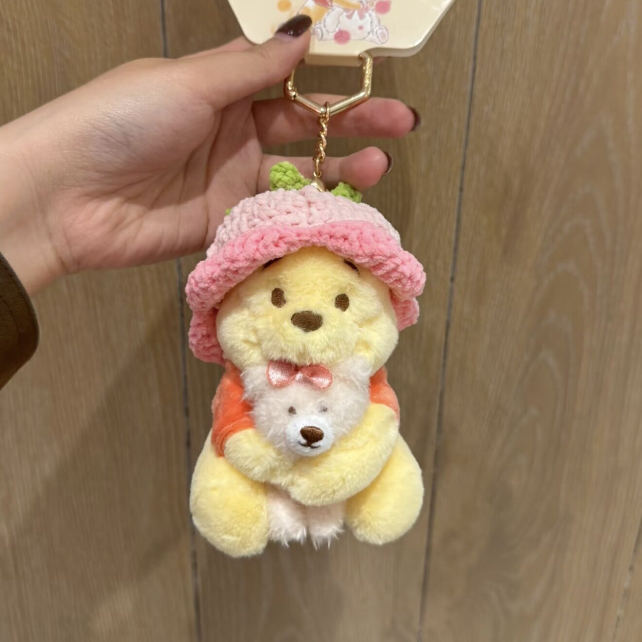 日本正版维尼小熊包包挂