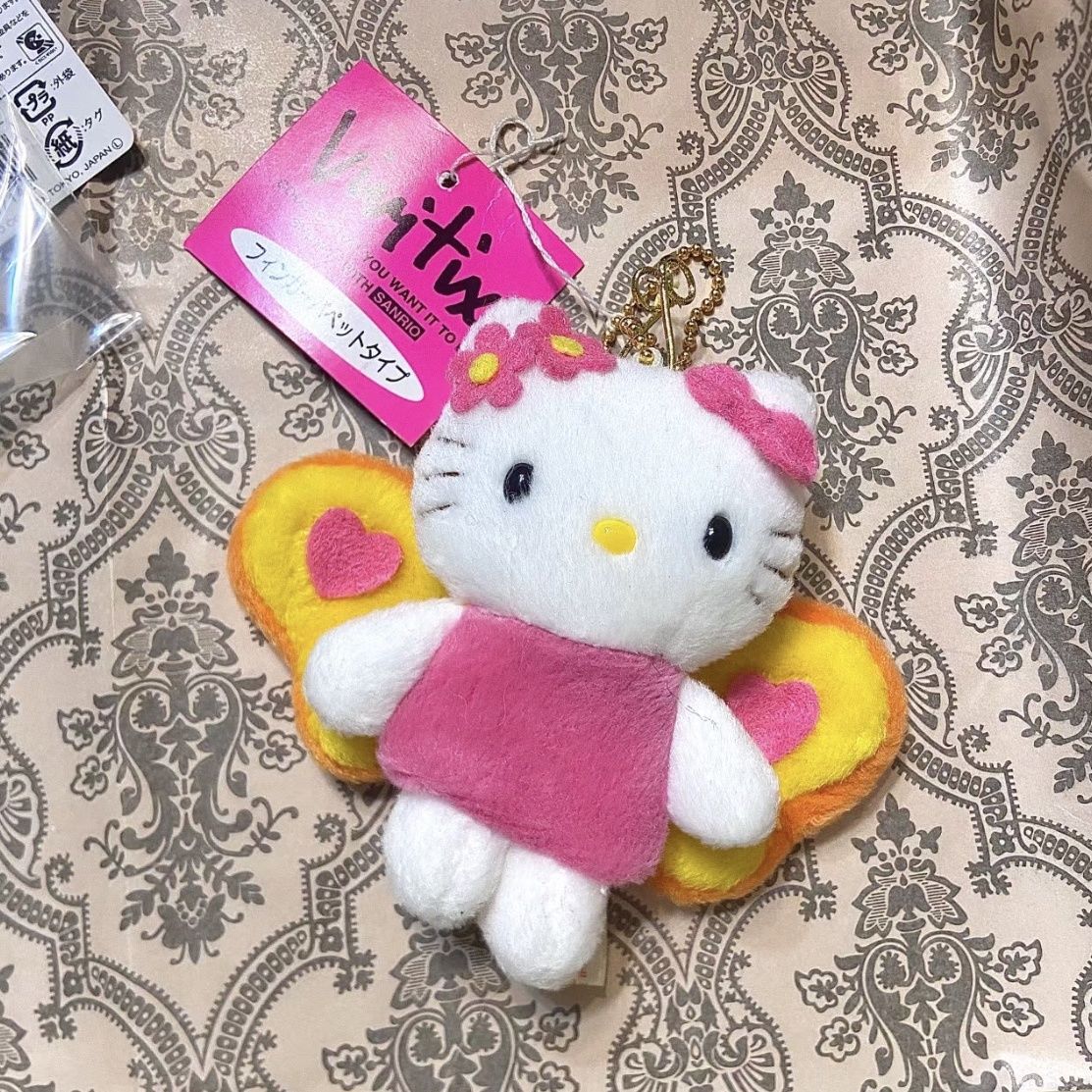 日本凯蒂猫翅膀蝴蝶kitty