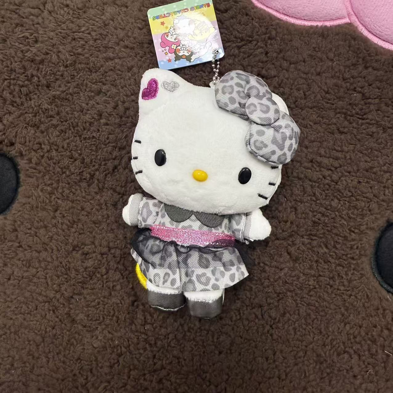 日本灰色豹纹裙子helloki