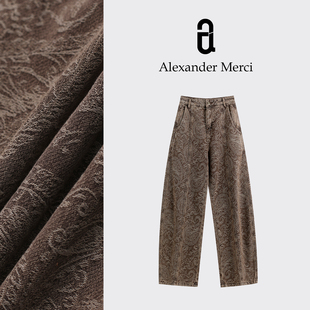 【腰果牛仔】秋冬b备百搭腰果花牛仔裤 D25T93030