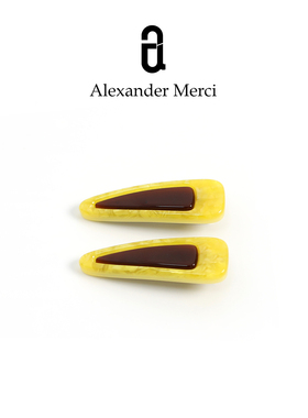 miu系今年超火黄色发夹AD25S122625