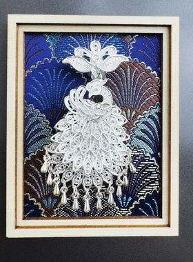 贵州云南苗族中款蓝色凤凰文创冰箱贴千户苗寨旅游纪念品伴手礼