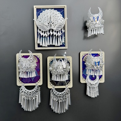 贵州小银帽旅游纪念品冰箱贴