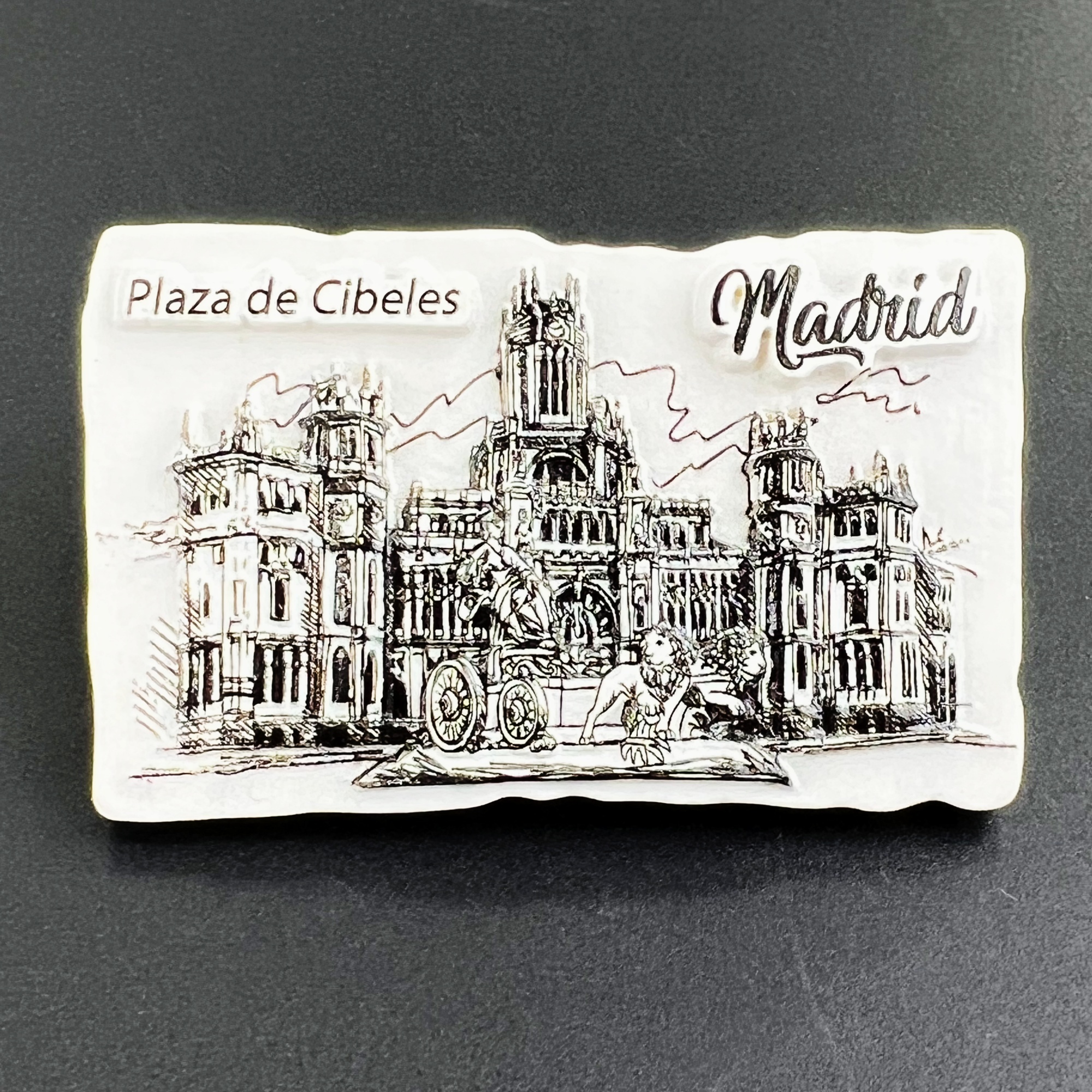 树脂马德里文创冰箱贴创意西班牙