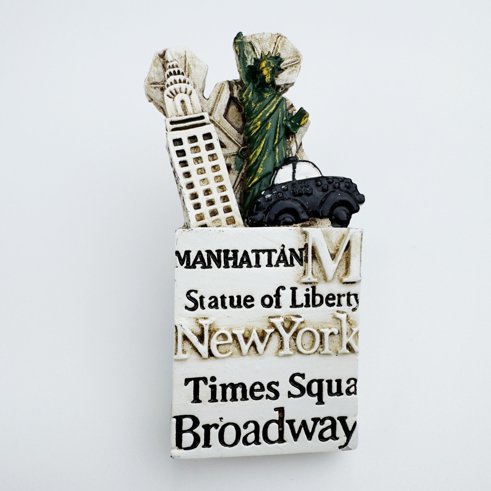 树脂美国纽约自由女神像文创冰箱贴创意旅游纪念品磁吸贴伴手礼