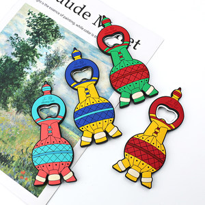 曦明工艺品上海冰箱贴东方明珠开瓶器冰箱贴旅游纪念品文创可爱加厚软磁优质