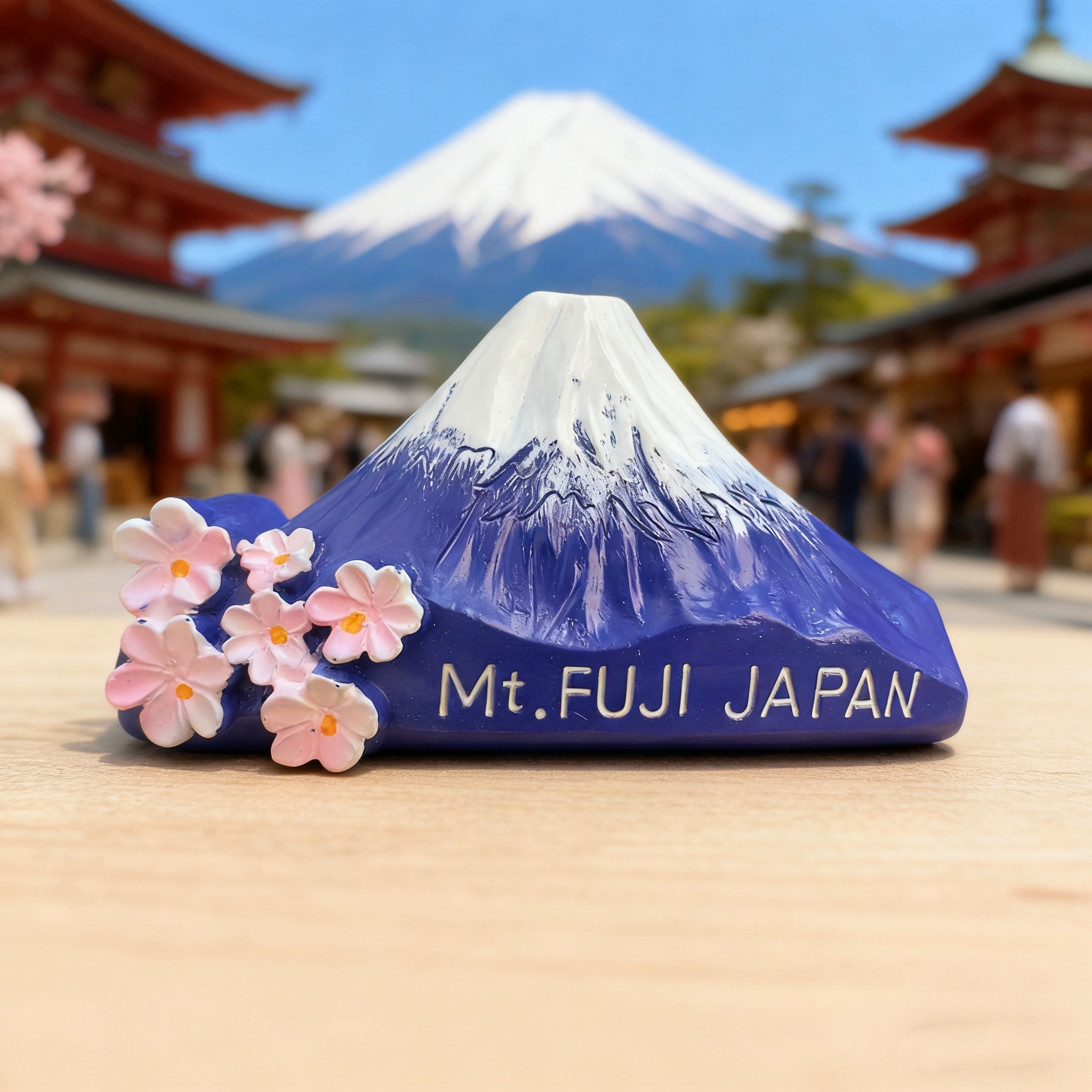 日本东京富士山旅游纪念品冰箱贴