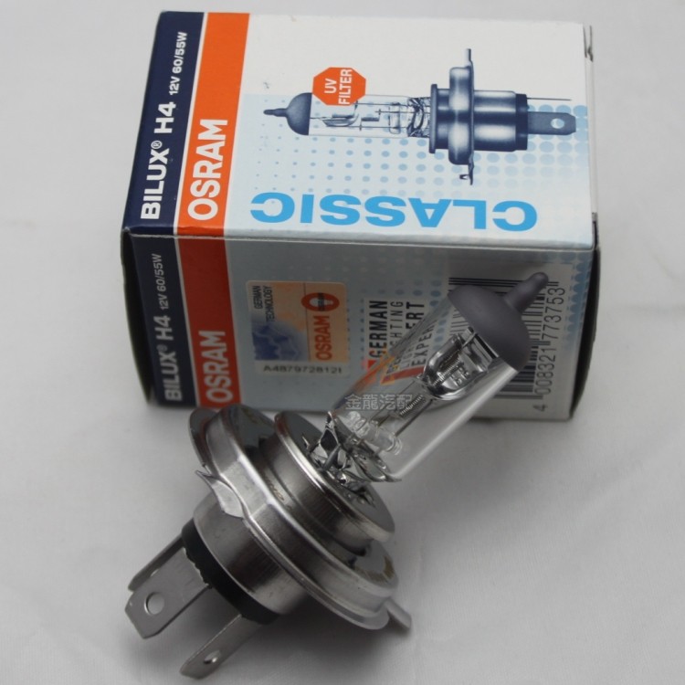 欧司朗/OSRAM H4 12V 60/55W 汽车灯泡 64193 远近光一体